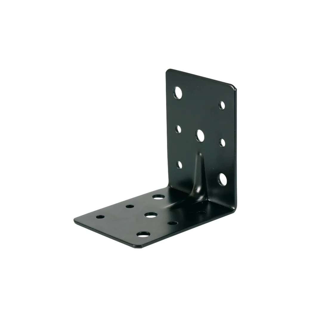 ANGLE BRACKET KYL-130X130X70X2.5MM BLACK