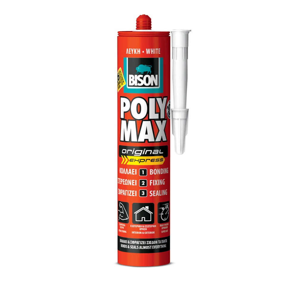 BISON POLY MAX  WHITE ORIGINAL EXPRESS