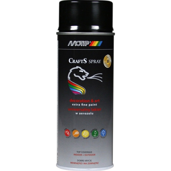 MOTIP CRAFTS GLOSS BLACK RAL-9005