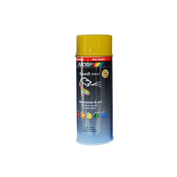 MOTIP CRAFTS YELLOW RAL-1021