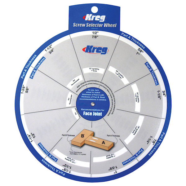 KREG® SSW Screw Selector Wheel