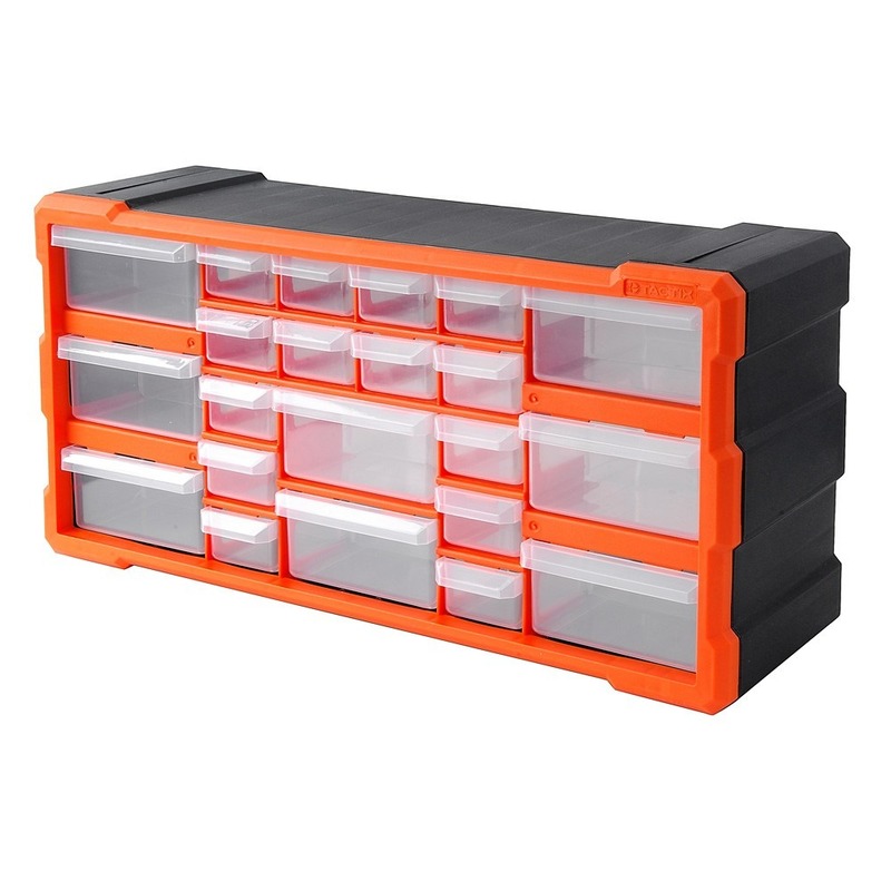 TACTIX 22 DRAWERS STORAGE BIN 320632