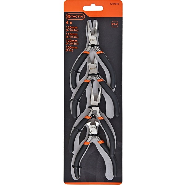 TACTIX PLIERS 4PCS MINI SET 204036