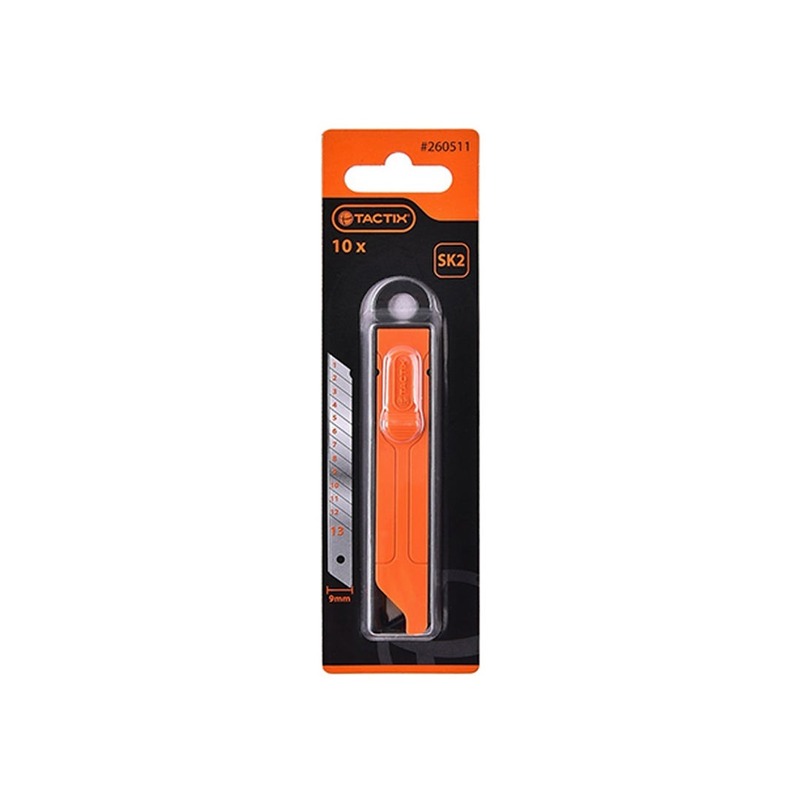TACTIX 260511 KNIFE BLADE 9MM 10PCS