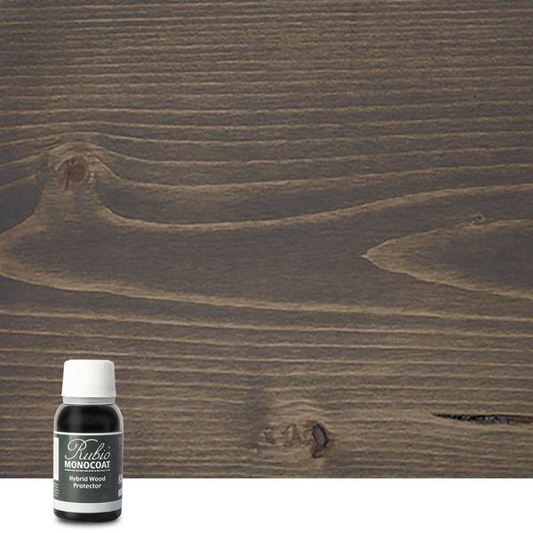RUBIO MONOCOAT OIL HYBRID WOOD PROTECTOR, TC, GREY 100ml 3 m²