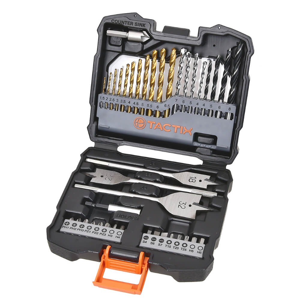 TACTIX DRILL BIT SET 40PC (418714)