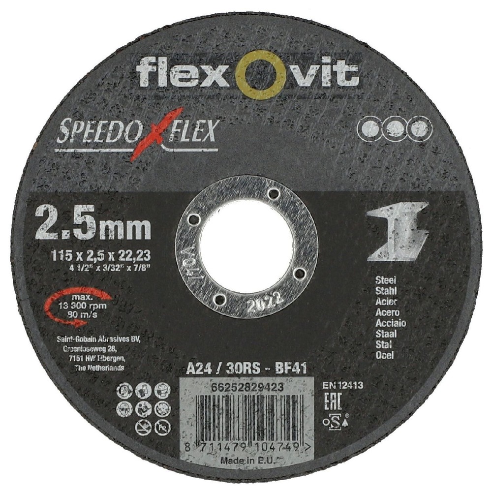 CUTTING DISC 230X3,0 METAL SPEEDOFLEX