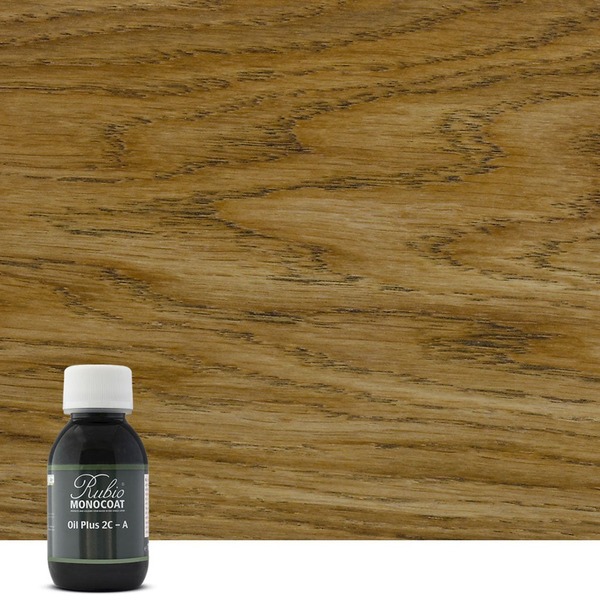 RUBIO MONOCOAT OIL + 2C - COMP A CASTLE BROWN 100ml 3-5 m²