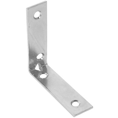 ANGLE BRACKET WITH RIB 10X10X1.5 CM