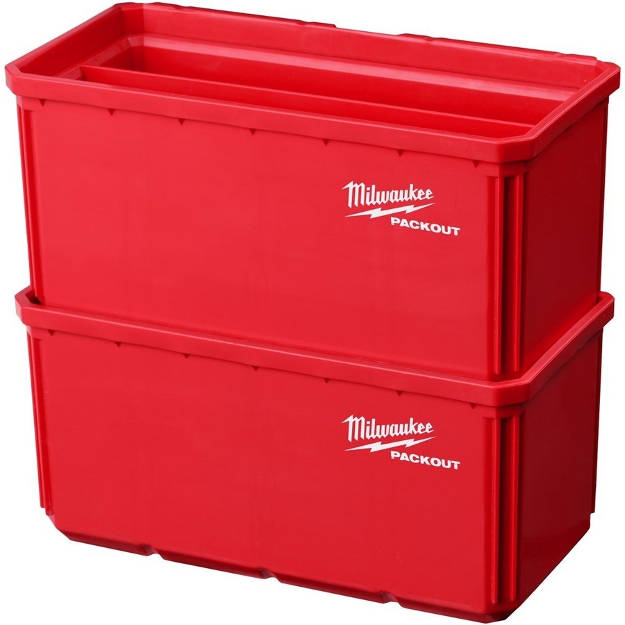 MILWAUKEE 4932480699 PACKOUT 10X20CM NEST BIN - 2 PCS