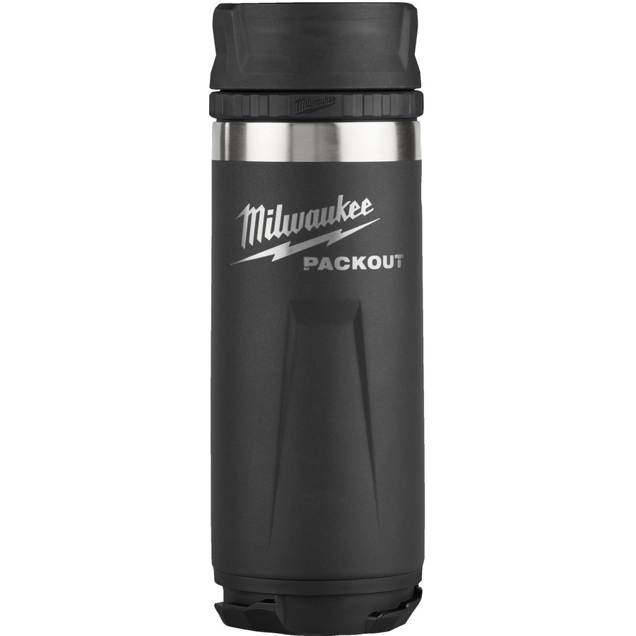 MILWAUKEE 4932493474 PACKOUT BOTTLE 532 ML SIP LID BLACK