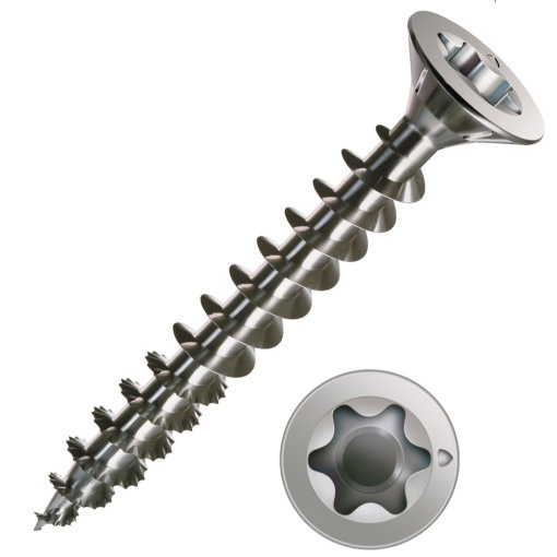 SPAX STAINLESS STEEL SCREWS T20 5.0X40