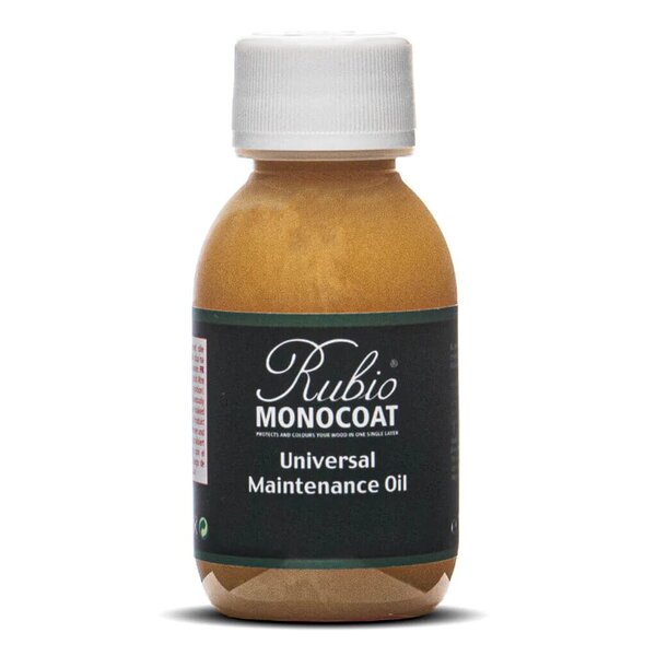 RUBIO MONOCOAT UNIVERSAL MAINTENACE OIL VOC FREE PURE 100 ml 17 m²
