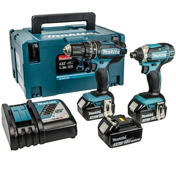 MAKITA DLX2131JX1 COMBO BOX 18.0 V Li-ion