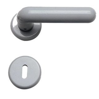 DOOR HANDLES PLASTIC GREY