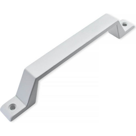 SLIDING DOOR HANDLE ALUMINIUM WHITE