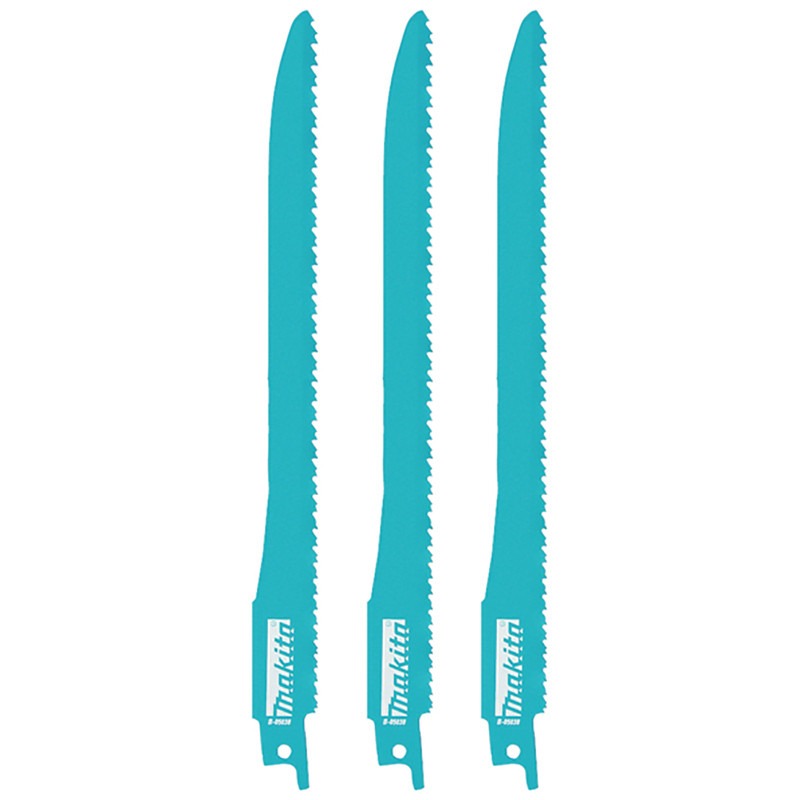 MAKITA B-10637 RECIPROCATING BLADES SET OF 3
