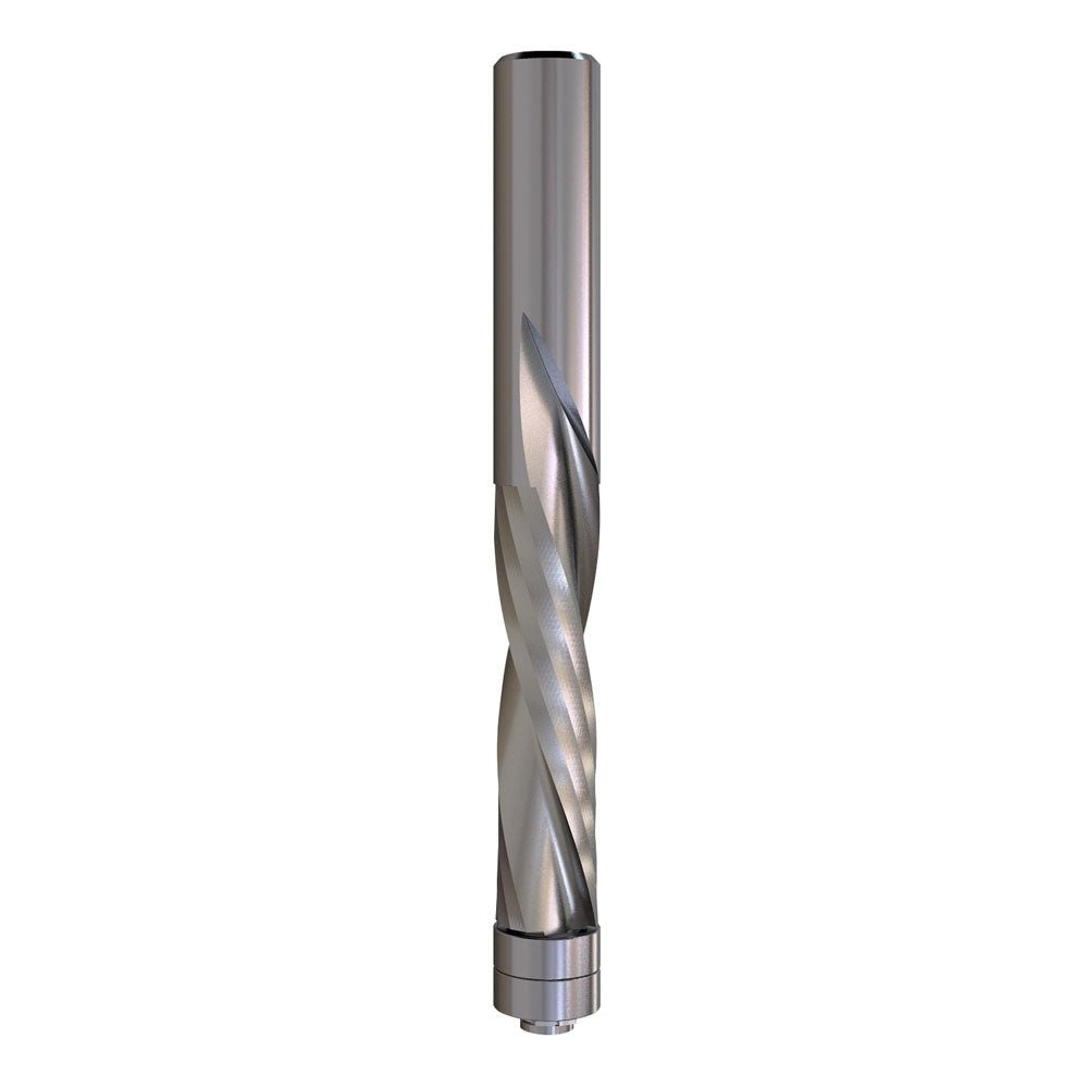 CMT 191.008.11B SOLID CARBIDE UPCUT SPIRAL FLUSH TRIM BIT, 1/4''