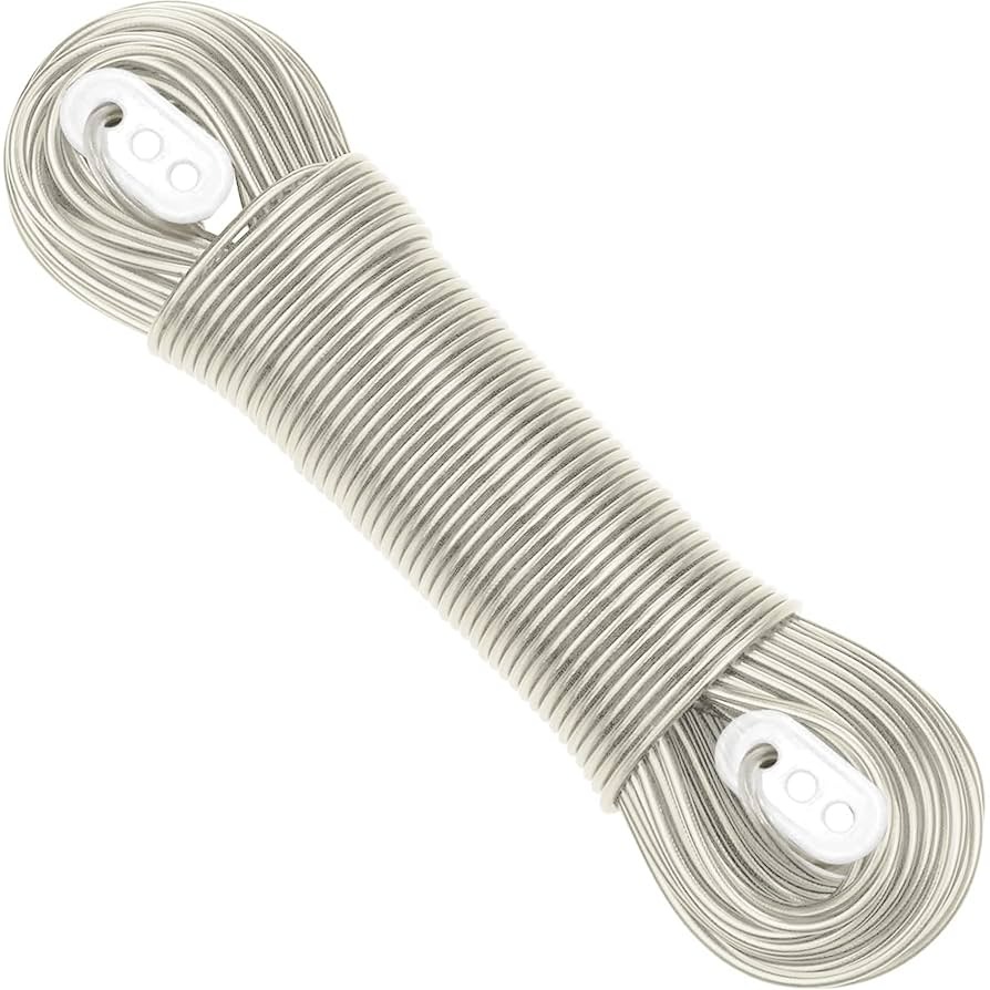 PVC CLOTHSLINE 15M 3MM(STEEL CORE)