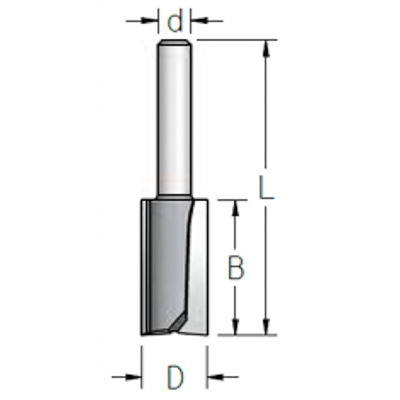 WPW P231804 ROUTER BIT 18MMX19 1/4'' SHANK