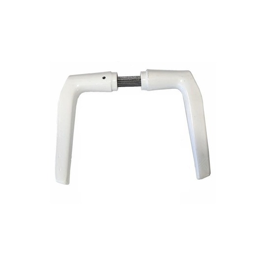 IRON DOOR KNOB WHITE
