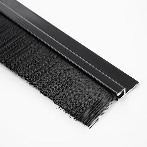 INOFIX ROD DRAFT ALUMINIUM STOPPER DOOR BLACK