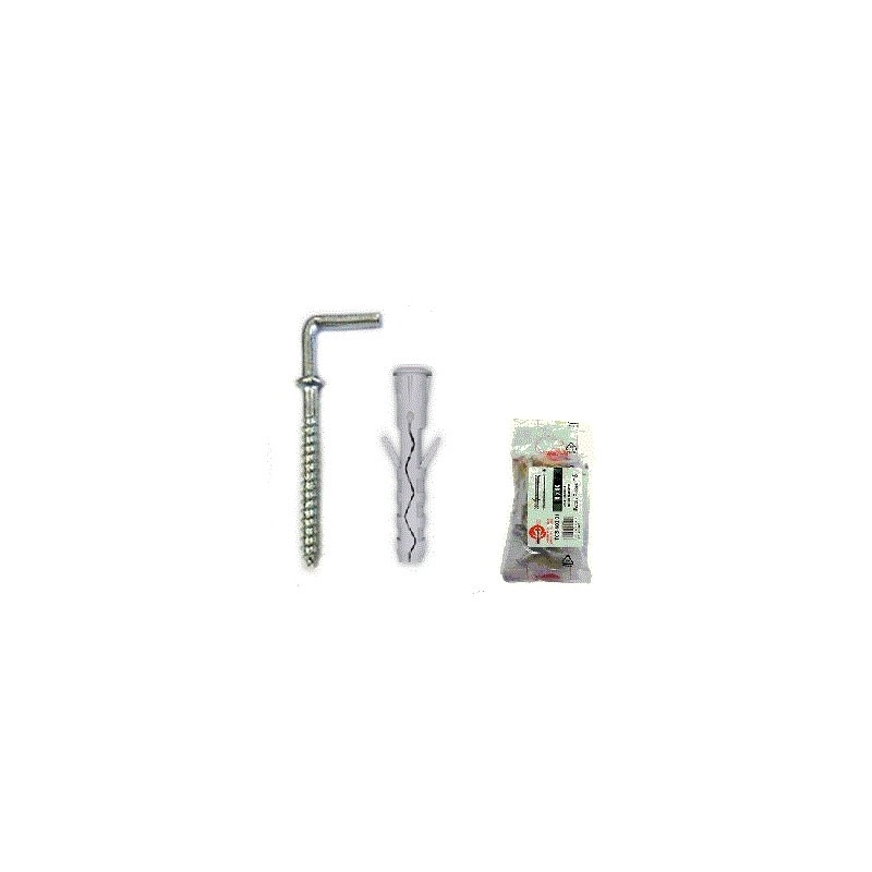 RAWLPLUGS WITH HOOK 6X30 BLISTER 10PCS