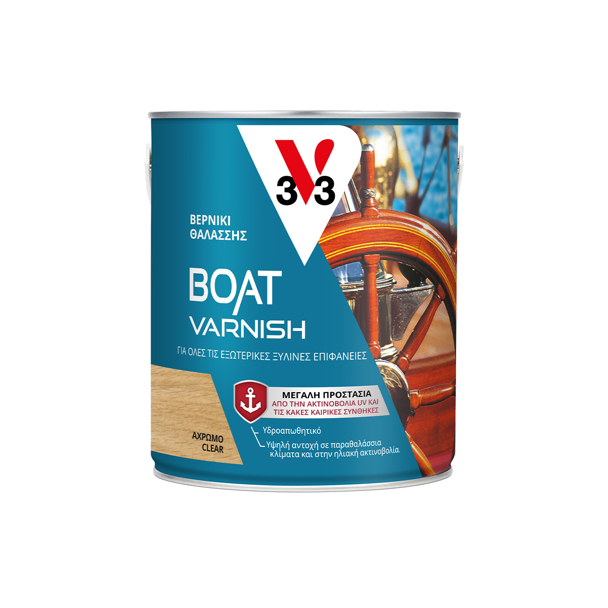750ml CLEAR BOAT VARNISH V33