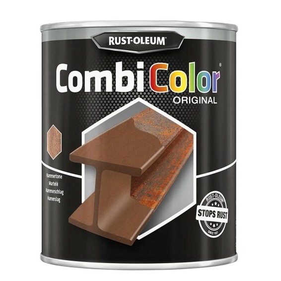 7374 BROWN HAMMER COMBICOLOR 750ml RUSTOLEUM