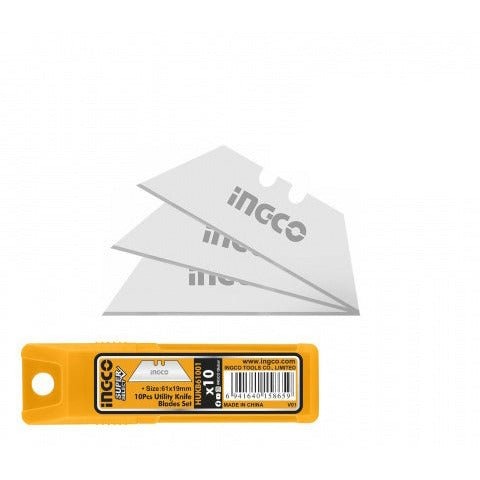 KNIFE BLADE 6X19 10PCS INGCO