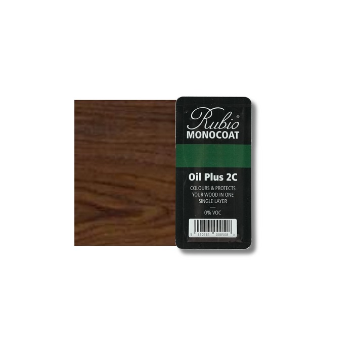 RUBIO MONOCOAT OIL + 2C - COMP A CHOCOLATE 6ml