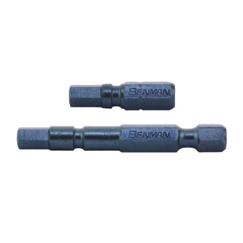BENMAN 74972 4MM X50MM HEX BIT 1/4(2PCS)