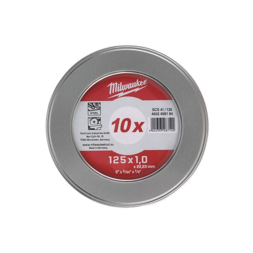 MILWAUKEE 4932478998 CUTTING DISC PRO 125X1X22.2 SCS