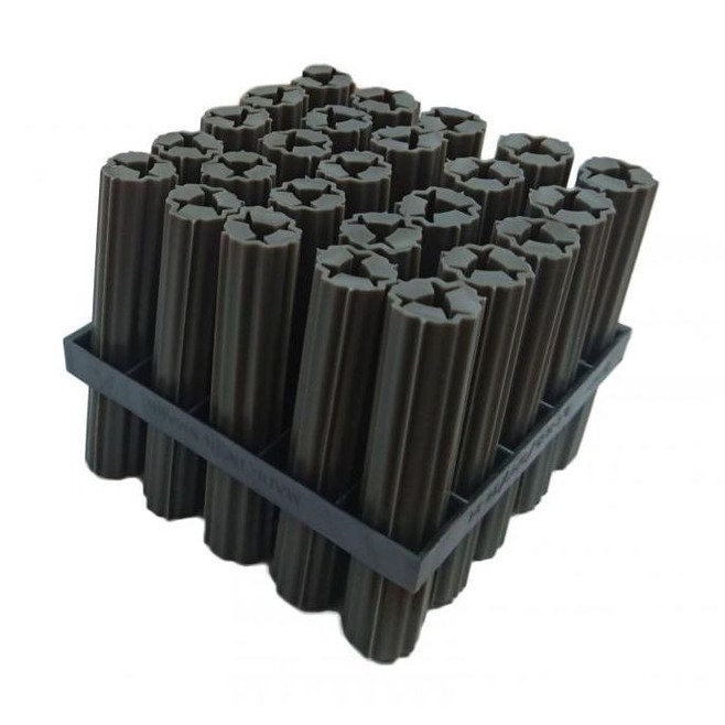 RAWPLUGS GREY 12X60MM 25PCS