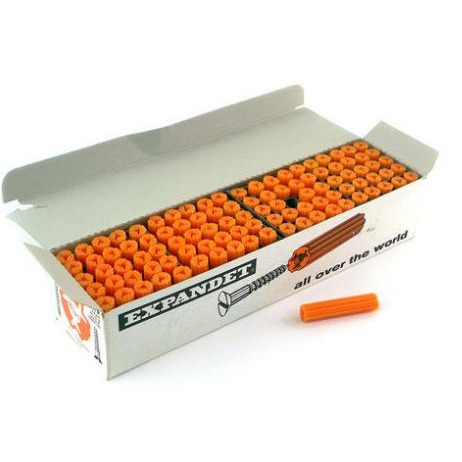 RAWPLUGS ORANGE 10X50MM 25PCS