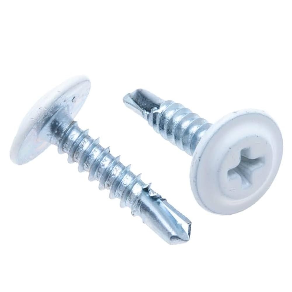 TRUSS WHITE SELF-DRILLING PHILIPS SCREWS 4.2X16 200PCS
