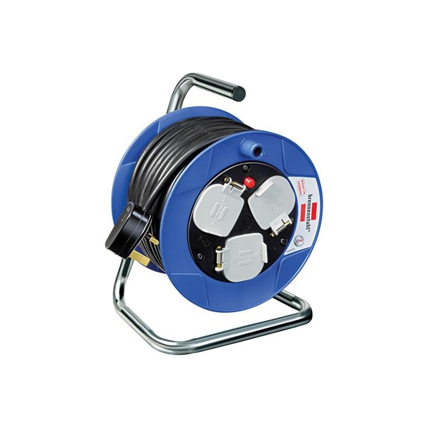 BRENNENSTUHL COMPACT CABLE REEL 15M PLASTIC