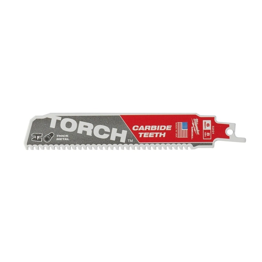 MILWAUKEE 48005202 CARBIDE TEETH TORCH 230mm 7TPI BLADE