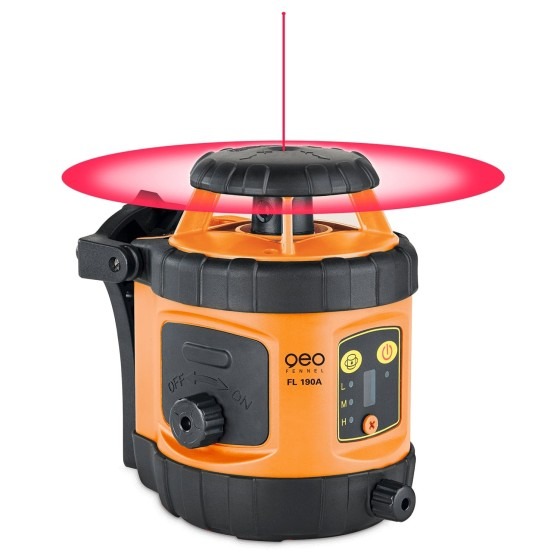 GEO FENNEL FL190A & FR45 ROTATING LASER RED INT/EXT