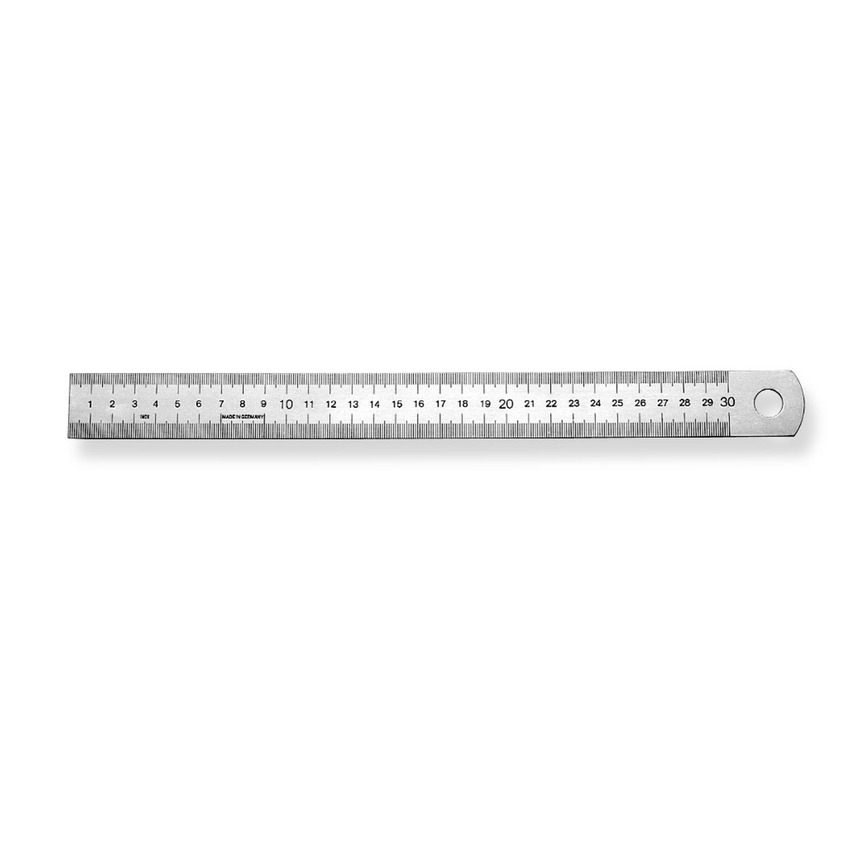 SCALA 498.209-X STAINLESS RULER 500X30MM