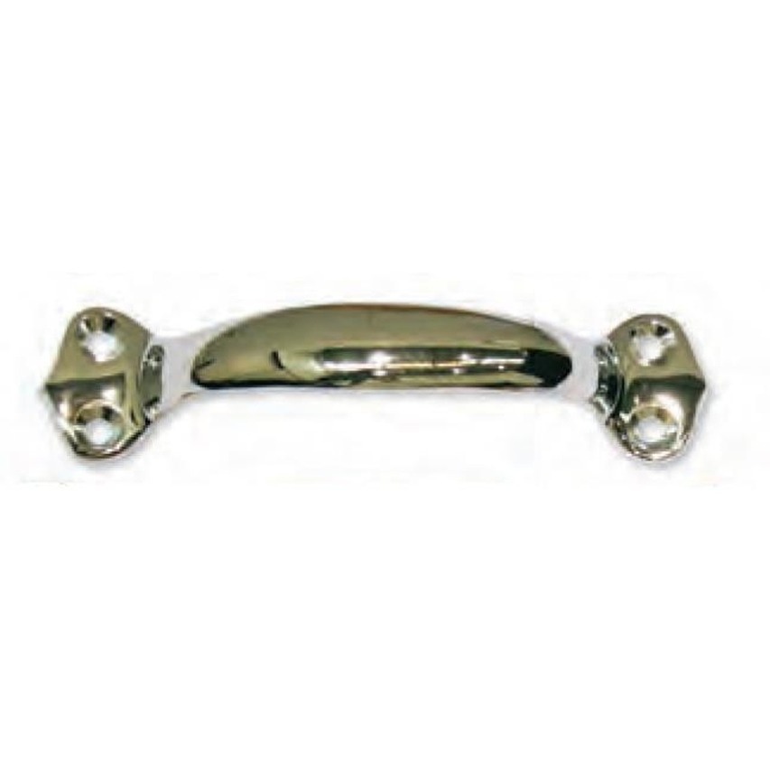 CHROME HANDLE D TYPE 25599 125MM