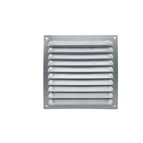 VENTILATION GRILL 0.6MM 15X15 SILVER