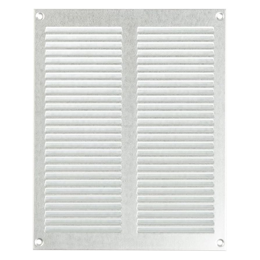 VENTILATION GRILL 0.6MM 30X15 SILVER