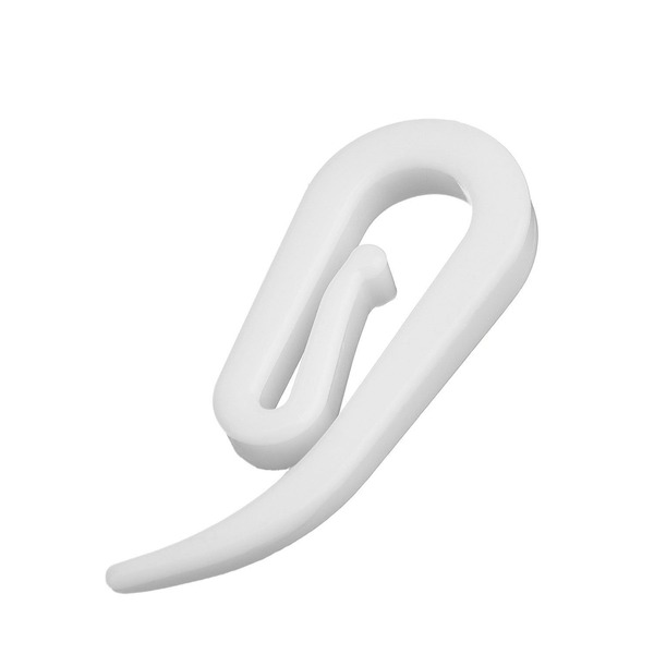 PLASTIC CURTAIN HOOKS