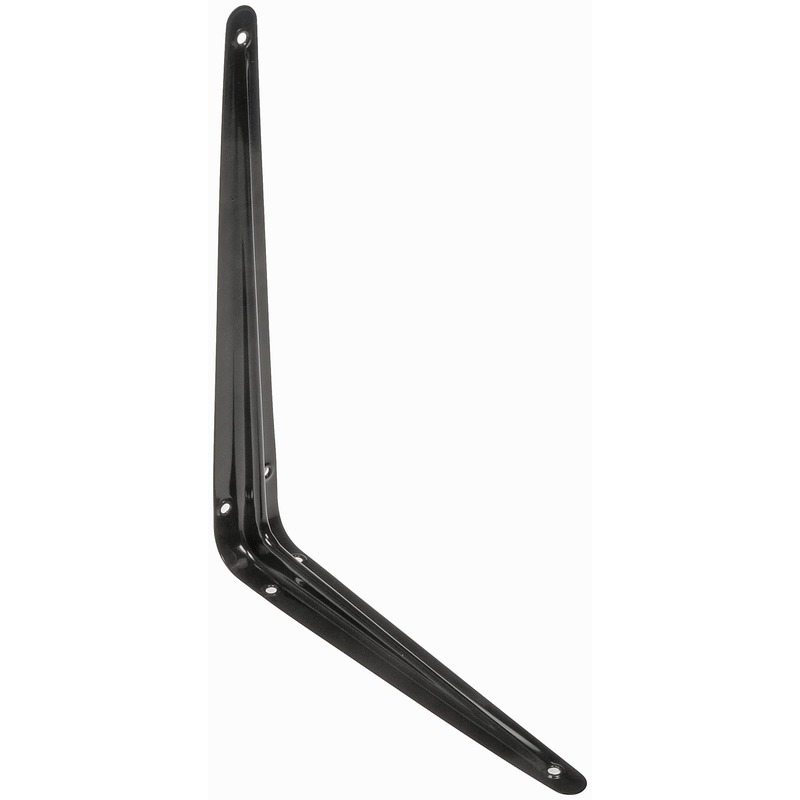 SHELF BRACKET BLACK 200X250