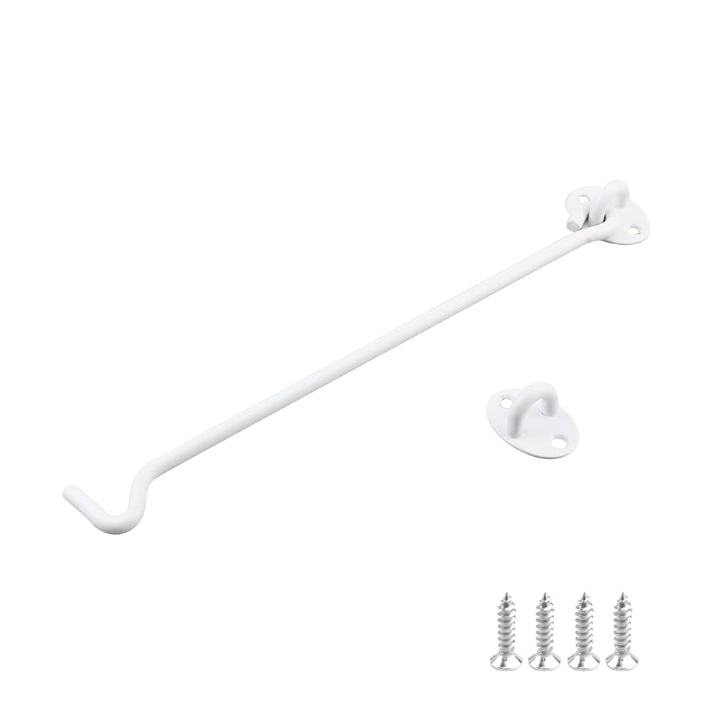 DOOR CATCH WHITE 8''