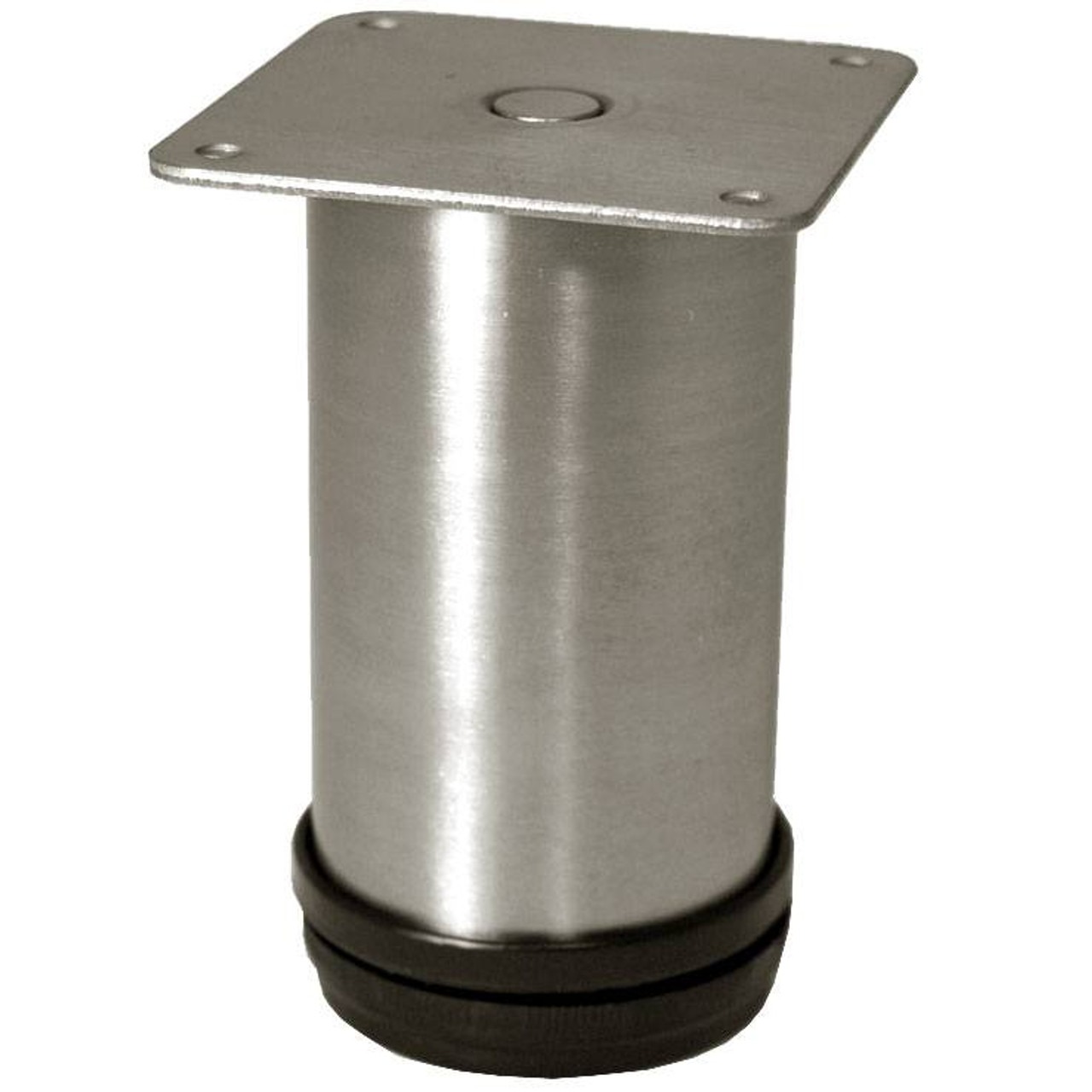 FURNITURE LEG ADJUSTABLE 2550 D.40 8X25 NICKEL BLACK
