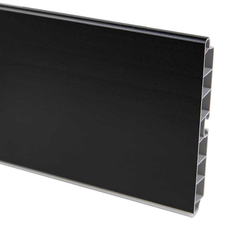 SKIRTING BOARD 10CM 4M BLACK MAT