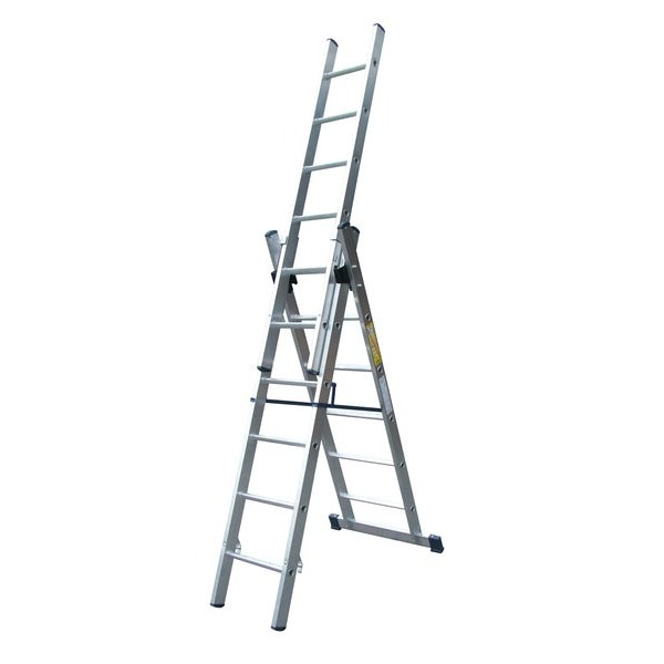 ELKOP COMBINATION ALUMINIUM LADDER 2X10 STEPS