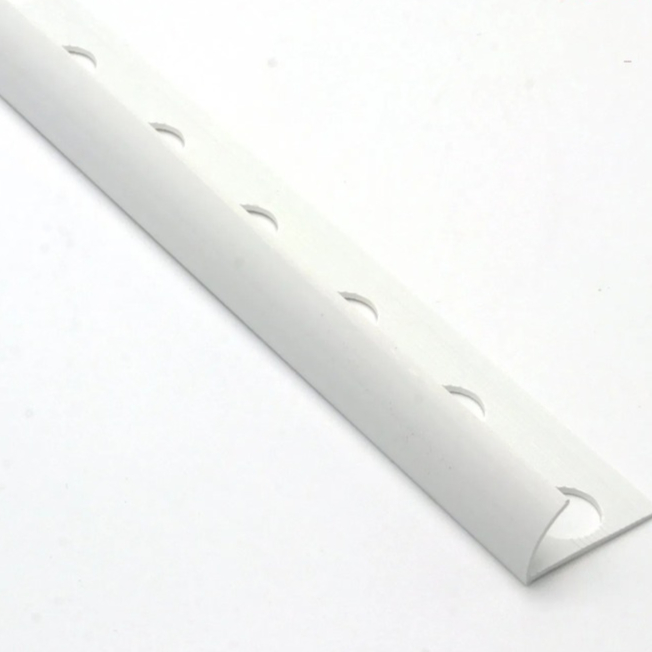 PLASTIC CORNER FOR CERAMICS 2.5M WHITE